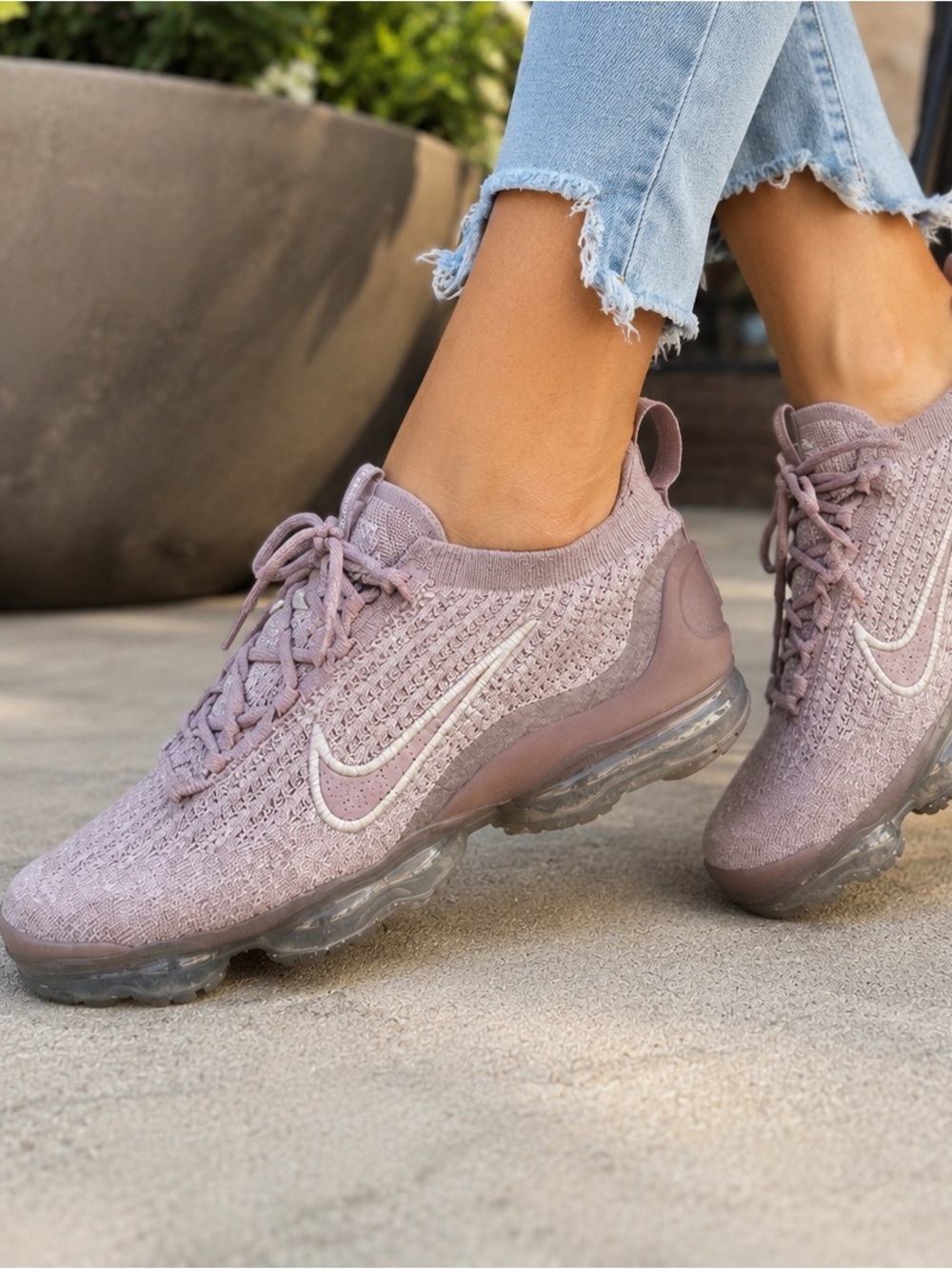 Nike Air VaporMax 2020 Flyknit DC9454-500 Pink Women’s Sz 8 Sneakers
